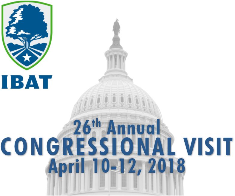 Display event IBAT 26th Annual Congressional Visit 2018